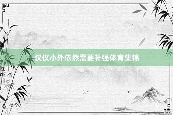 仅仅小外依然需要补强体育集锦