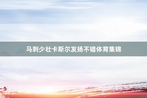马刺少壮卡斯尔发扬不错体育集锦