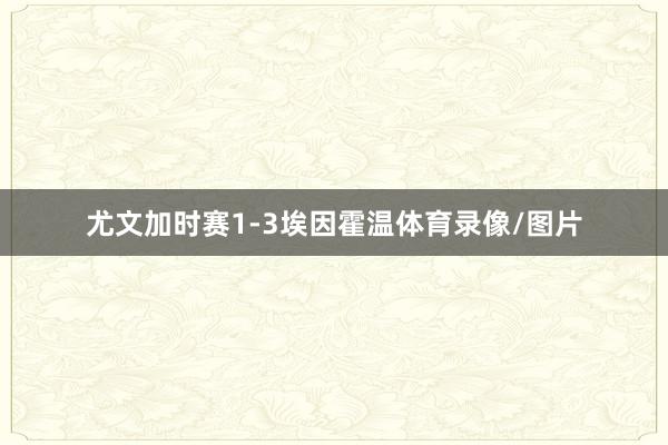 尤文加时赛1-3埃因霍温体育录像/图片