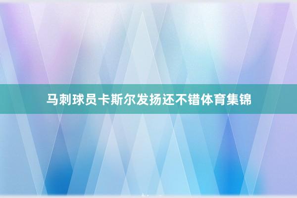 马刺球员卡斯尔发扬还不错体育集锦