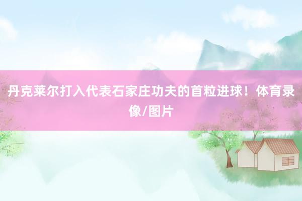 丹克莱尔打入代表石家庄功夫的首粒进球！体育录像/图片