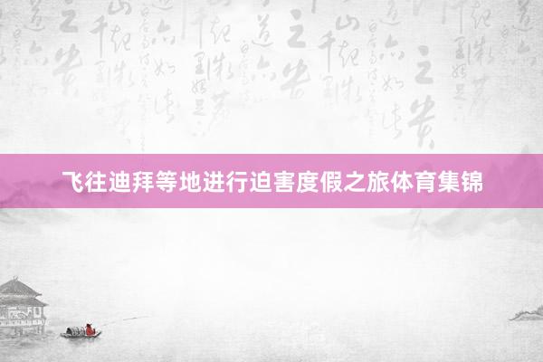 飞往迪拜等地进行迫害度假之旅体育集锦