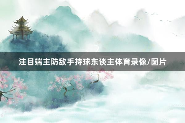 注目端主防敌手持球东谈主体育录像/图片
