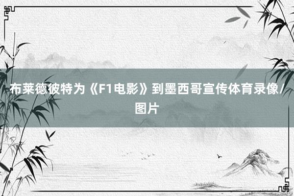 布莱德彼特为《F1电影》到墨西哥宣传体育录像/图片