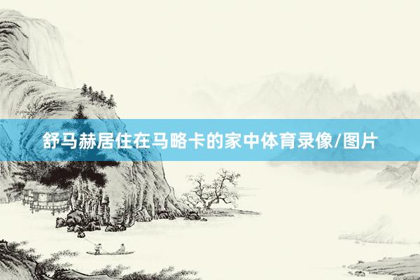 舒马赫居住在马略卡的家中体育录像/图片