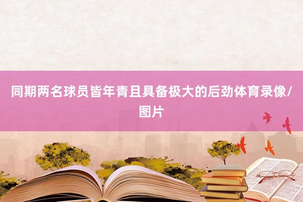 同期两名球员皆年青且具备极大的后劲体育录像/图片