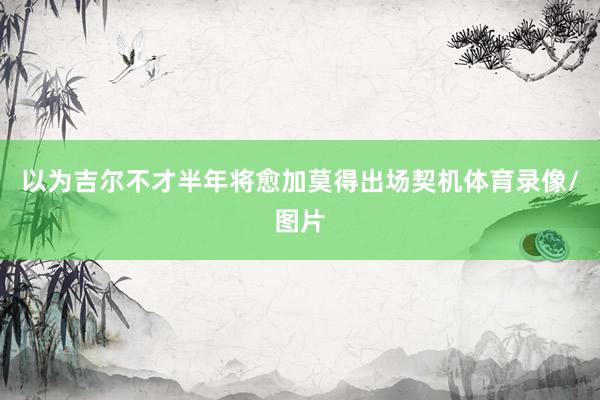以为吉尔不才半年将愈加莫得出场契机体育录像/图片