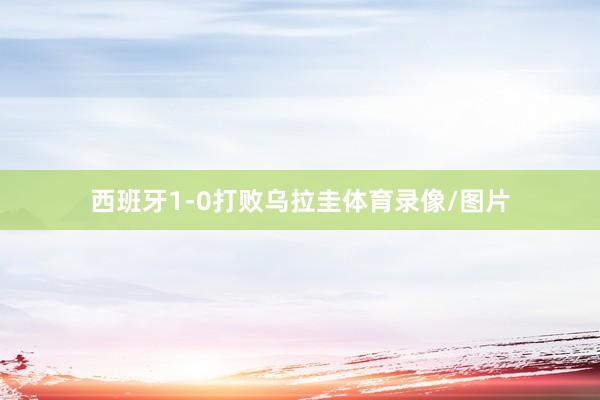 西班牙1-0打败乌拉圭体育录像/图片